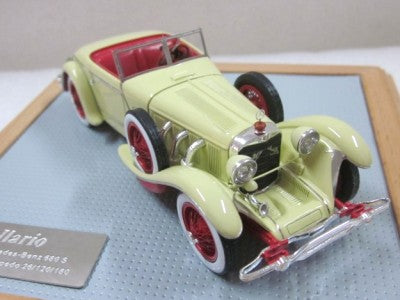 ギャラリービューアに画像をロードする, メルセデス 680 S Saoutchik Torpedo 1928 sn 40156 バニラ/レッド 80台限定 /ilarioイラリオ 1/43 レジン ミニカー