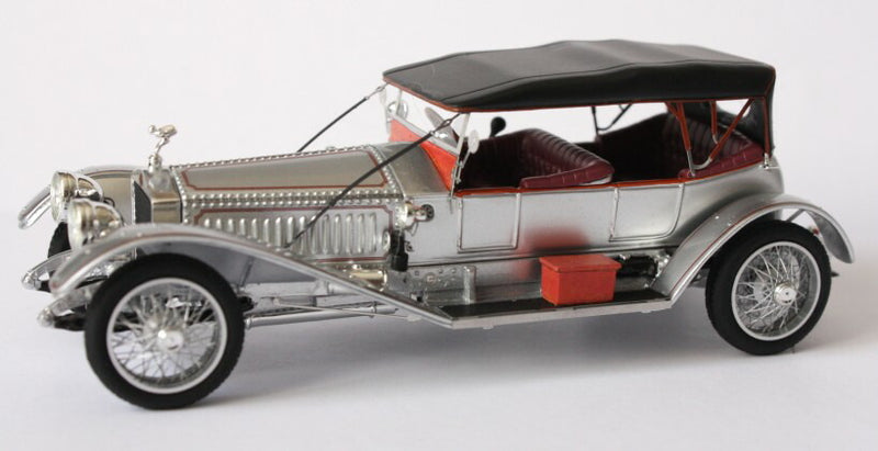 ギャラリービューアに画像をロードする, ロールスロイス シルバー Ghost 1915 London-Edinburgh Tourer sn23ED シルバー/レッド 110台限定/ilarioイラリオ 1/43 レジン ミニカー