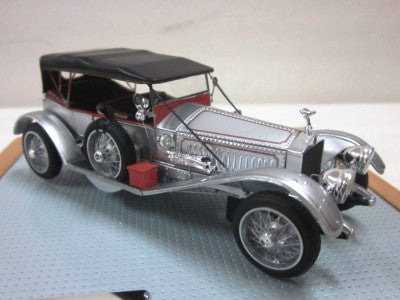 ギャラリービューアに画像をロードする, ロールスロイス シルバー Ghost 1915 London-Edinburgh Tourer sn23ED シルバー/レッド 110台限定/ilarioイラリオ 1/43 レジン ミニカー