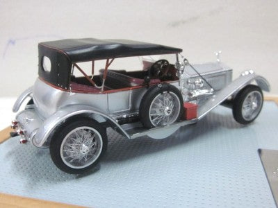 ギャラリービューアに画像をロードする, ロールスロイス シルバー Ghost 1915 London-Edinburgh Tourer sn23ED シルバー/レッド 110台限定/ilarioイラリオ 1/43 レジン ミニカー