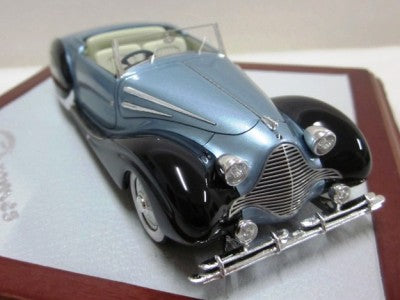 ギャラリービューアに画像をロードする, Talbot Lago T26 Cabriolet Figoni & Falaschi 1947 sn100109 2 tones Blueブルー 170台限定 /ilarioイラリオ 1/43 レジン ミニカー