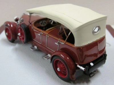 ギャラリービューアに画像をロードする, ブガッティ Type 44 Dual-Cowl Phaeton sn44311 1929 ボルドー 170台限定 /ilarioイラリオ 1/43 レジン ミニカー