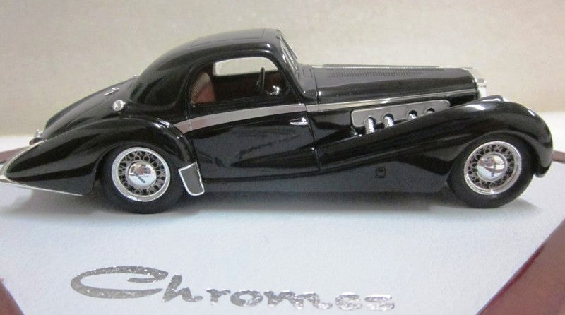 ギャラリービューアに画像をロードする, Delage D8 Letourneur & Marchand クーペ 1937 ブラック 170台限定 /ilarioイラリオ 1/43 レジン ミニカー