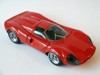 ギャラリービューアに画像をロードする, フェラーリ 330P4 by Tom Meade Thomassima II 1967 レッド /ilarioイラリオ 1/43 レジン ミニカー