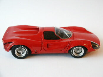 ギャラリービューアに画像をロードする, フェラーリ 330P4 by Tom Meade Thomassima II 1967 レッド /ilarioイラリオ 1/43 レジン ミニカー