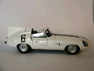 ギャラリービューアに画像をロードする, ジャガー E2A N°6 Race ルマン 1960 ホワイト/ブルーストライプ /ilarioイラリオ 1/43 レジン ミニカー