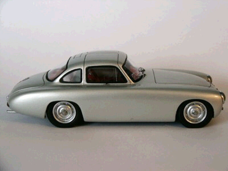 ギャラリービューアに画像をロードする, メルセデス 300SL W194 1952 Presentation Small Doors Silver 150台限定/ilarioイラリオ 1/43 レジン ミニカー