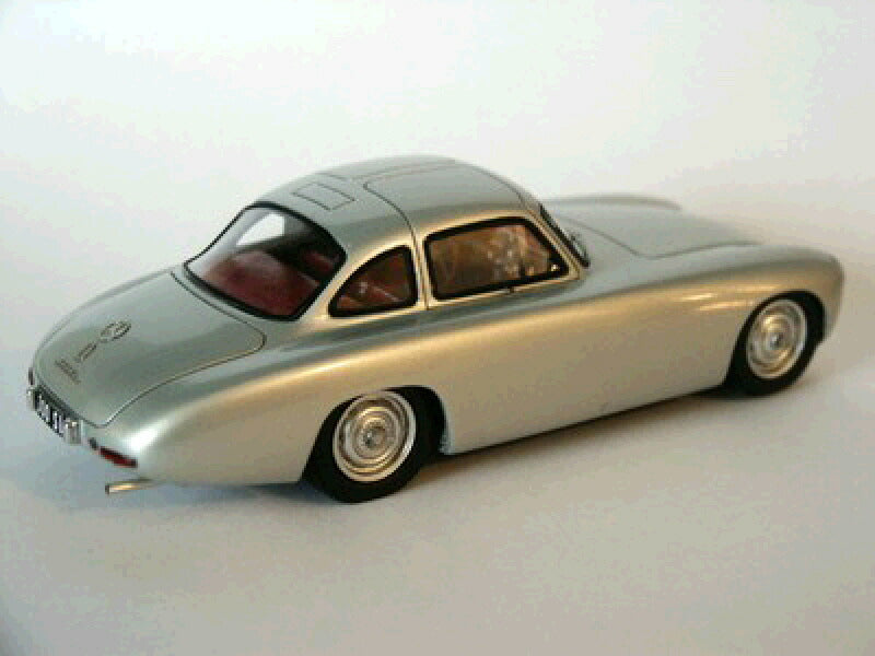 ギャラリービューアに画像をロードする, メルセデス 300SL W194 1952 Presentation Small Doors Silver 150台限定/ilarioイラリオ 1/43 レジン ミニカー