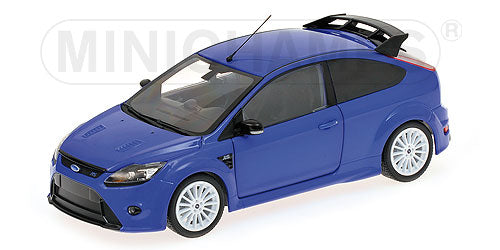 FORDフォード ENGLAND FOCUS RS 2010 | BLUE MET /Minichampsミニチャンプス 1/18 ミニカー