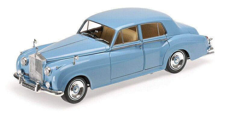 ギャラリービューアに画像をロードする, ロールスロイス | SILVER CLOUD II 1960 | LIGHT BLUE /Minichampsミニチャンプス 1/18 ミニカー