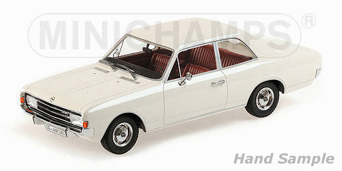 OPELオペル REKORD C SALOON 2-DOOR 1966 | WHITE /Minichampsミニチャンプス 1/18 ミニカー
