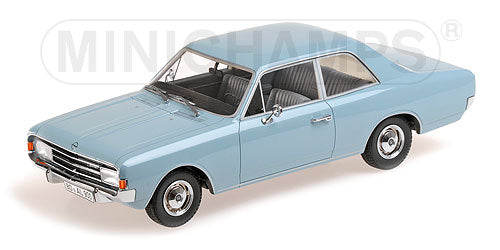 OPELオペル REKORD C SALOON 2-DOOR 1966 | LIGHT BLUE /Minichampsミニチャンプス 1/18 ミニカー