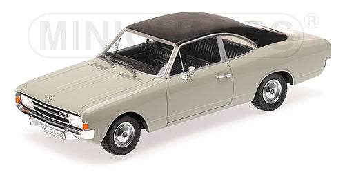 OPELオペル REKORD C COUPE 1966 | GREY BLACK /Minichampsミニチャンプス 1/18 ミニカー