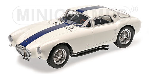 MASERATIマセラティ A6GCS 1954 | WHITE BLUE /Minichampsミニチャンプス 1/18 ミニカー