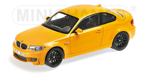 BMW 1-SERIES M1 COUPE 2011 | YELLOW /Minichampsミニチャンプス 1/18 ミニカー