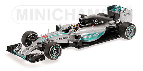 MERCEDES GP | F1 W06 AMG PETRONAS N 44 WINNER AUSTRALIAN GP AND WORLD CHAMPION 2015 LEWIS HAMILTON | SILVER GREEN /Minichampsミニチャンプス 1/18 ミニカー