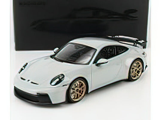 PORSCHEポルシェ 911 992 GT3 COUPE 2021 - GOLD WHEELS - CHALK /Minichampsミニチャンプス 1/18 ミニカー