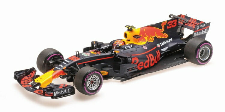 ギャラリービューアに画像をロードする, RED BULL - F1 TAG HEUER RB13 N 33 WINNER MEXICAN GP 2017 M.VERSTAPPEN /Minichampsミニチャンプス 1/18 ミニカー