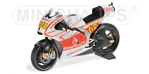 DUCATI | DESMOSEDICI GP12 DUCATI TEAM N 29 MOTOGP SEASON 2013 ANDREA IANNONE | WHITE RED /Minichampsミニチャンプス 1/12 ミニカー