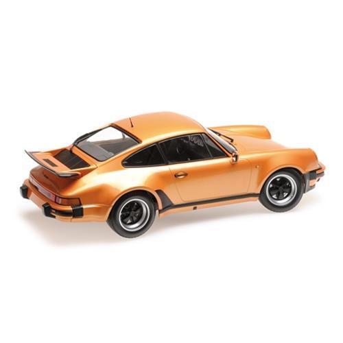 ギャラリービューアに画像をロードする, Porsche 911 (930) Turbo 1977 メタリックオレンジ 限定100個/ MINICHAMPS 1/12 ミニカー
