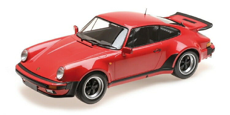 ギャラリービューアに画像をロードする, Porsche 911 (930) Turbo 1977 ライトレッド 限定100個/ MINICHAMPS 1/12 ミニカー