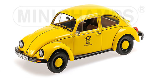 VOLKSWAGEN | BEETLE 1200 DEUTSCHE BUNDESPOST 1983 | YELLOW /Minichampsミニチャンプス 1/18 ミニカー
