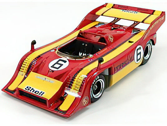 PORSCHE - 917/10 TEAM GELO RACING N 6 WINNER INTERSERIE ZANDVOORT 1975 TIM SCHENKEN - RED YELLOW /Minichamps 1/18 ミニカー