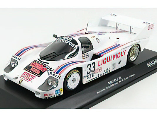 PORSCHE - 956K TEAM LIQUI MOLY BRUN MOTORSPORT N 33 1000km SPA 1983 H.J.STUCK - H.GROHS - W.BRUN - WHITE /Minichamps 1/18 ミニカー