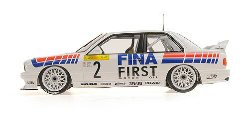 ギャラリービューアに画像をロードする, 【予約】8月以降発売予定BMW M3 ? FINA MOTORSPORT TEAM ? CECOTTO/DANNER/MARTIN/DUEZ ? WINNER 24H NRING 1992 /ミニチャンプス 1/18 ミニカー