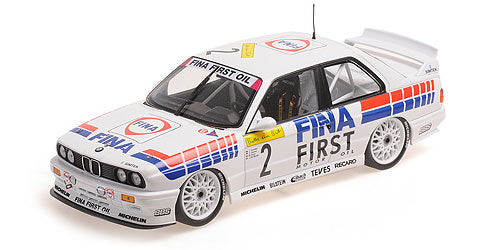 ギャラリービューアに画像をロードする, 【予約】8月以降発売予定BMW M3 ? FINA MOTORSPORT TEAM ? CECOTTO/DANNER/MARTIN/DUEZ ? WINNER 24H NRING 1992 /ミニチャンプス 1/18 ミニカー