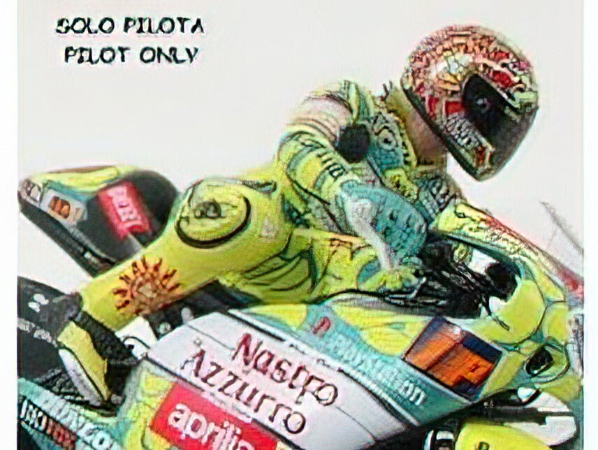 フィギュア- VALENTINO ROSSI 250 GP MUGELLO 1999 WORLD CHAMPION - YELLOW GRE –  ラストホビー