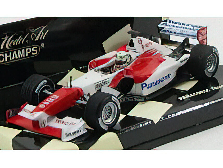 TOYOTA - F1 TF102 PANASONIC N 25 SEASON 2002 A.McNISH - WHITE RED /Min