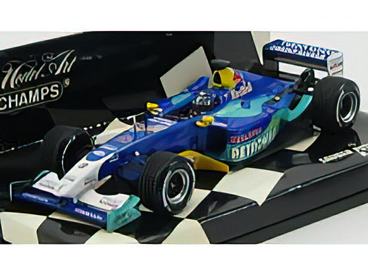 SAUBER - F1 C2 PETRONAS N 10 SEASON 2003 H-H.FRENTZEN - BLUE MET GREEN /Minichamps 1/43 ミニカー