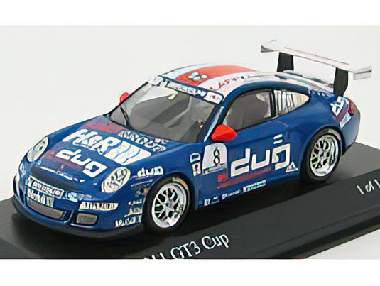 PORSCHE - 911 GT3 N 8 KONRAD MOTORSPORT SUPERCUP 2006 MICHAEL SCHREY - BLUE WHITE /Minichamps 1/43 ミニカー