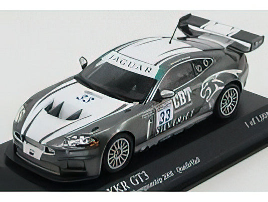 JAGUAR - XKR GT3 N 33 CHAMPIONSHIP FIA GT3 2008 PHIL QUAIFE - STUART HALL - WHITE BLACK /Minichamps 1/43 ミニカー