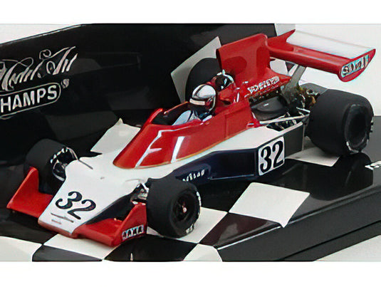 TYRRELL - F1 FORD 007 N 32 SEASON 1975 I.SCHECKTER - RED WHITE BLUE /Minichamps 1/43 ミニカー