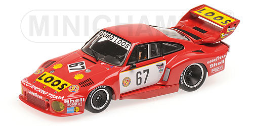 PORSCHEポルシェ | 935/77 TEAM GELO N 67 WINNER DRM NURBURGRING 1976 R.STOMMELEN | RED /Minichampsミニチャンプス 1/43 ミニカー