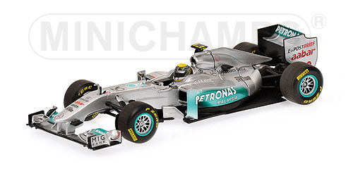 MERCEDES GP | F1 MGPW02 PETRONAS N 8 SHOWCAR 2011 NICO ROSBERG | SILVER  /Minichampsミニチャンプス 1/43 ミニカー