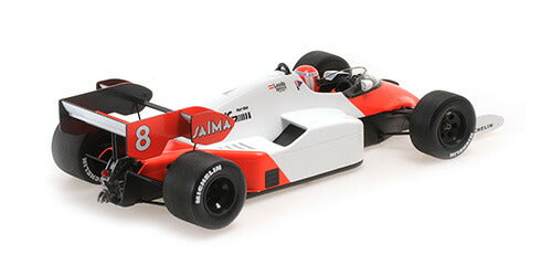ギャラリービューアに画像をロードする, McLAREN - F1 MP4/2 MARLBORO TAG N 8 PORTUGAL GP NIKI LAUDA 1984 WORLD CHAMPION - WHITE RED /ミニチャンプス 1/18 ミニカー