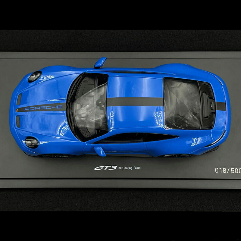 ギャラリービューアに画像をロードする, Porscheポルシェ 911 GT3 Touring Type 992 2022 Shark Blue 1/18 Minichampsミニチャンプス WAP0211610PGT3 特注 ミニカー