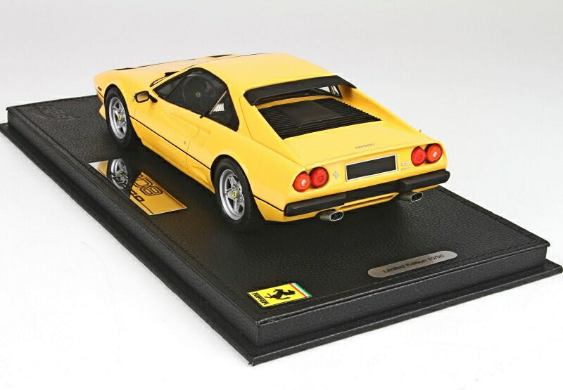 ギャラリービューアに画像をロードする, FERRARIフェラーリ 208 GTB TURBO 1982 | GIALLO MODENA - YELLOW /BBR 1/18 ミニカー