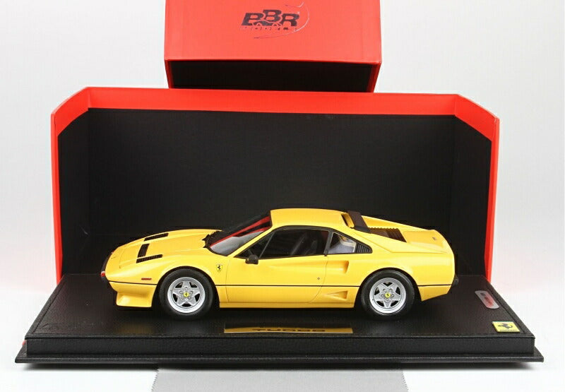ギャラリービューアに画像をロードする, FERRARIフェラーリ 208 GTB TURBO 1982 | GIALLO MODENA - YELLOW /BBR 1/18 ミニカー