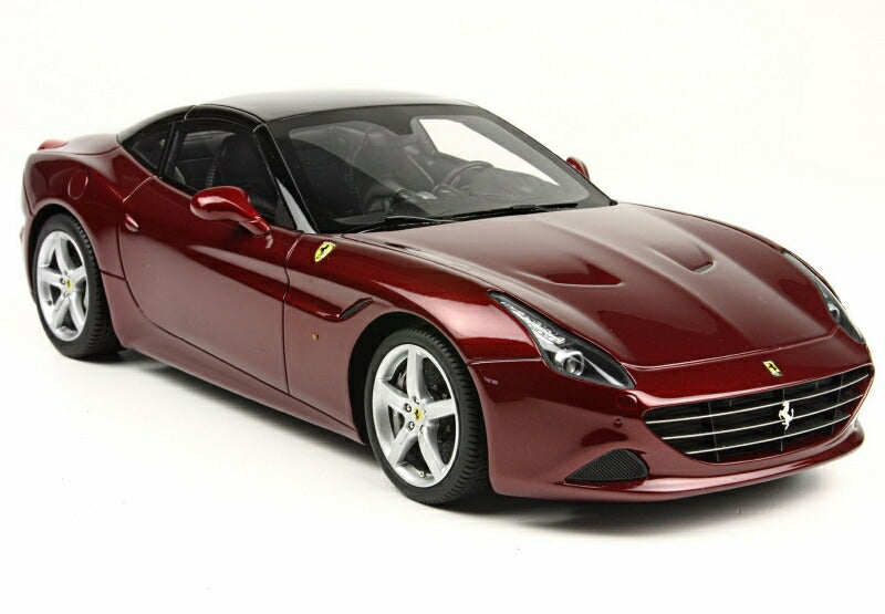 ギャラリービューアに画像をロードする, FERRARIフェラーリ CALIFORNIA T SPIDER CLOSED ROOF 2014 | RED MET BLACK /BBR 1/18 ミニカー
