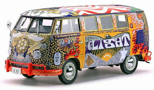 1969年 フォルクスワーゲン VW コンビバス ウッドストック5062 サンスターSUNSTAR 1/12