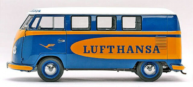 ギャラリービューアに画像をロードする, 1962年 フォルクスワーゲン サンバ Lufthansa5072 サンスターSUNSTAR 1/12