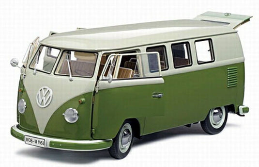 1958年 フォルクスワーゲン スタンダード(グリーン&グレー)3000台限定5075 サンスターSUNSTAR 1/12