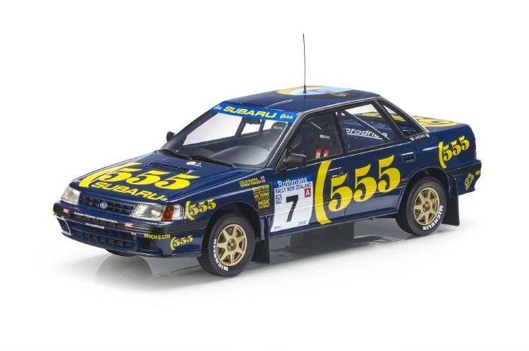 ギャラリービューアに画像をロードする, Subaru Legacyスバルレガシー 1993 McRae #7 /TOPMARQUES 1/18 ミニカー
