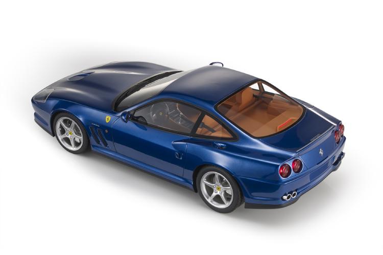 ギャラリービューアに画像をロードする, 【予約】12月以降発売予定Ferrari 550 Maranello blue /TOPMARQUES 1/18 ミニカー