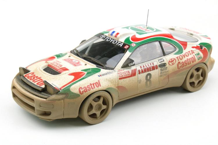 ギャラリービューアに画像をロードする, 【予約】6月以降発売予定Toyota Celicaトヨタ セリカ San Remo 1994 dirty version /TOPMARQUES 1/18 ミニカー