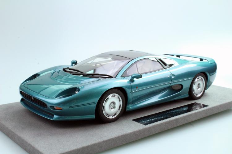ギャラリービューアに画像をロードする, Jaguarジャガー XJ220 green /Top Marques 1/18 ミニカー